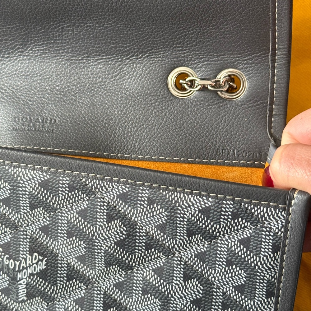 Goyard Goyardine Alexandre III shoulder chain gray bag - Picture 5 of 8